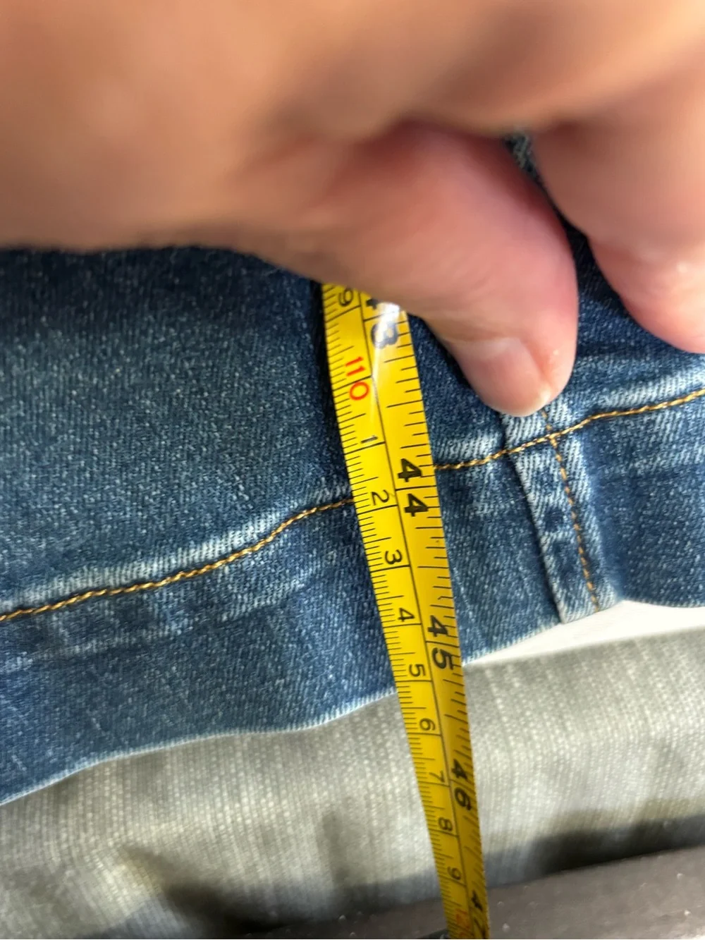 SPANX Wide Leg Jeans in Blue Wash
